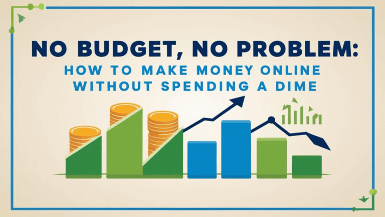 No Budget, No Problem: How to Make Money Online Without Spending a Dime